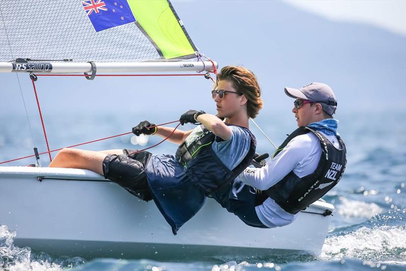 RS Feva Worlds 2019 - Follonica, Italy July 2019 photo copyright NZ RS Feva Associatoon taken at Gruppo Vela L.N.I. Follonica and featuring the RS Feva class