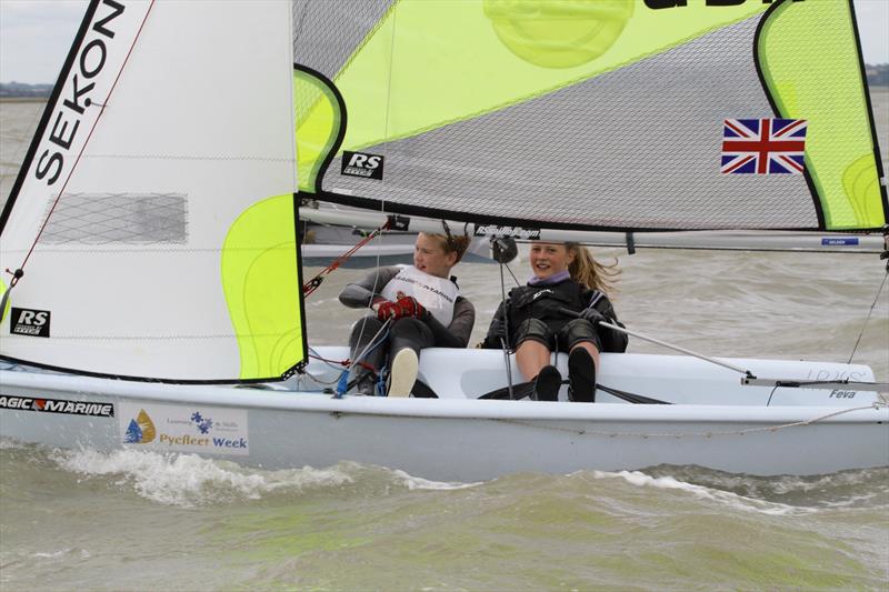 Brightlingsea Youth Regatta 2018 photo copyright Fiona Brown taken at Brightlingsea Sailing Club and featuring the RS Feva class
