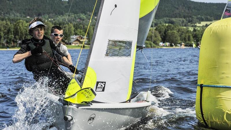 RS Feva sailors - CORK International Regatta 2019 photo copyright Fogh Marine taken at  and featuring the RS Feva class