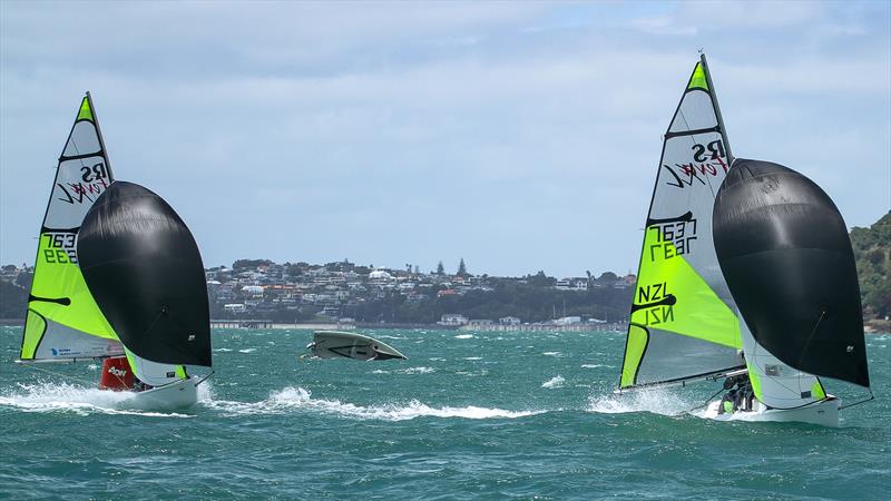 RS Feva 2020 NZ National Championship, Wakatere Boating Club - December 13, 2020 photo copyright Richard Gladwell / Sail-World.com taken at Wakatere Boating Club and featuring the RS Feva class