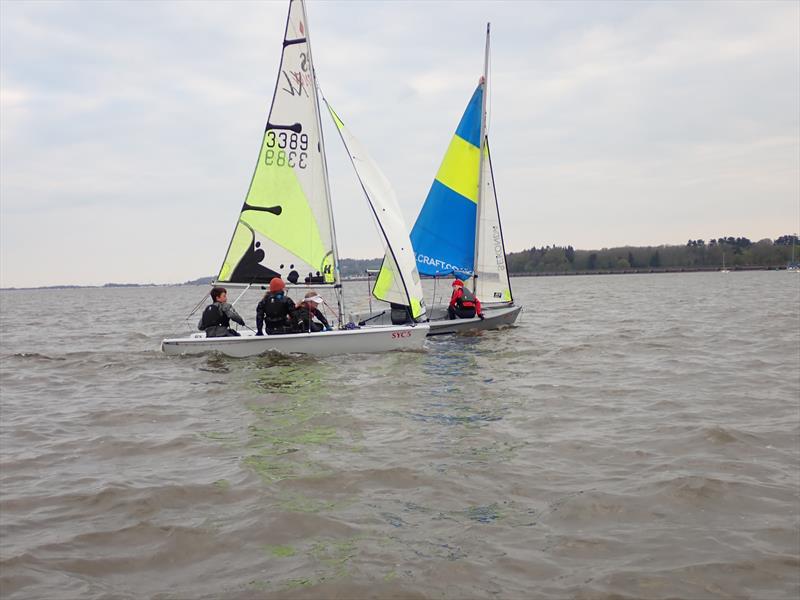 SYC Friday Evening Junior Training photo copyright Andrew Paley taken at Starcross Yacht Club and featuring the RS Feva class