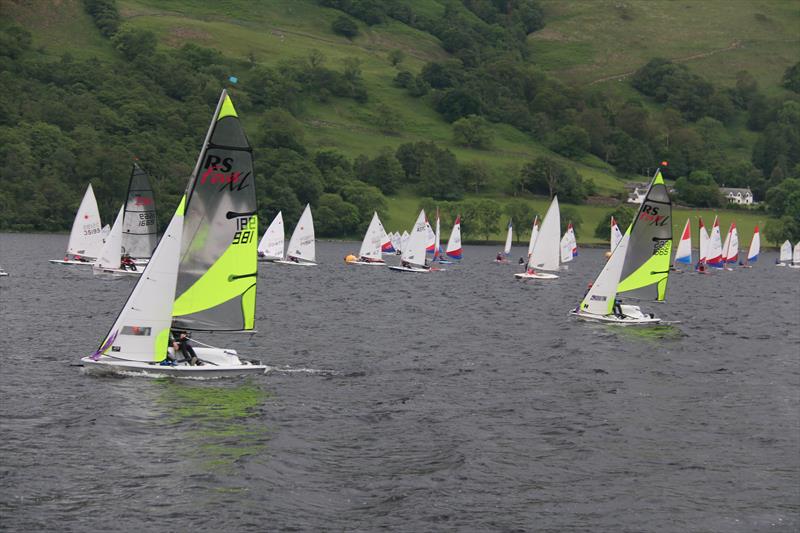 Brown Cup Scottish Schools Regatta photo copyright LESC taken at Loch Earn Sailing Club and featuring the RS Feva class