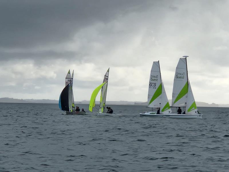 RS Feva Winter Championships, Maraetai Sailing Club, June 2022 photo copyright Maraetai Sailing Club taken at  and featuring the RS Feva class