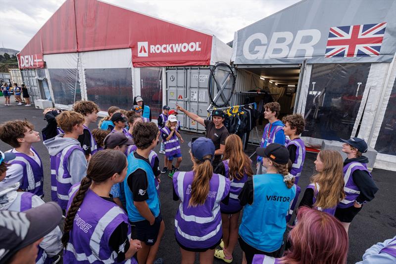  Inspire RS Sailing program - ITM New Zealand Sail Grand Prix in Christchurch photo copyright Felix Diemer/SailGP taken at Naval Point Club Lyttelton and featuring the RS Feva class