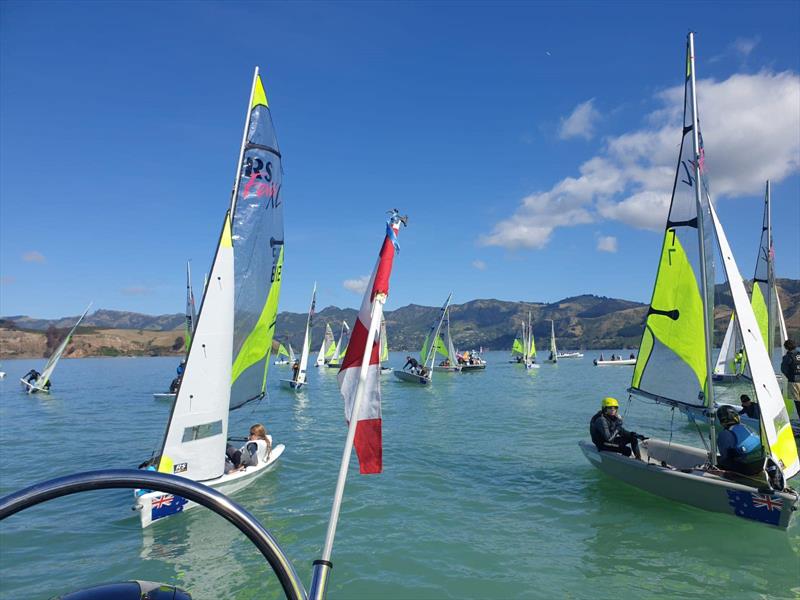 South Island RS Feva Championships - part of the Inspire RS Sailing program - ITM New Zealand Sail Grand Prix in Christchurch photo copyright NZ RS Feva Assoc taken at Naval Point Club Lyttelton and featuring the RS Feva class