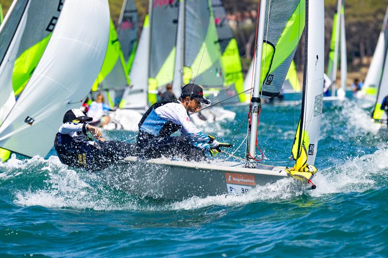 Magic Marine RS Feva Worlds in Follonica, Italy Day 3 - photo © Oli King Photography