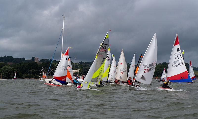Starcross Junior Regatta 2023 photo copyright Tom Wild taken at Starcross Yacht Club and featuring the RS Feva class
