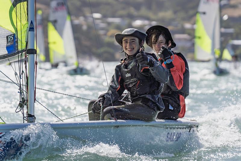 RS Fevas racing in the SailGP Inspire program - Lyttelton - March 22, 2024 - photo © Justin Mitchell