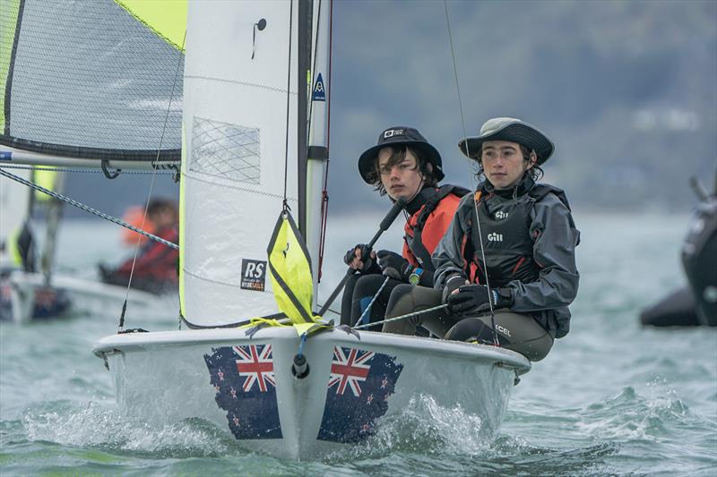 RS Fevas racing in the SailGP Inspire program - Lyttelton - March 23, 2024 - photo © Justin Mitchell