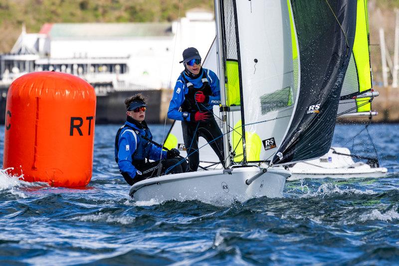 RS Feva Spring Championships at Royal Torbay photo copyright Oli King taken at Royal Torbay Yacht Club and featuring the RS Feva class