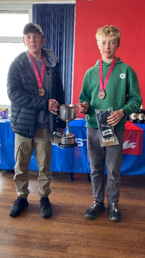 Ben and Tom win the RS Feva Inlands and GP5 at Draycote Water photo copyright Phil Rydin-Orwin taken at Draycote Water Sailing Club and featuring the RS Feva class