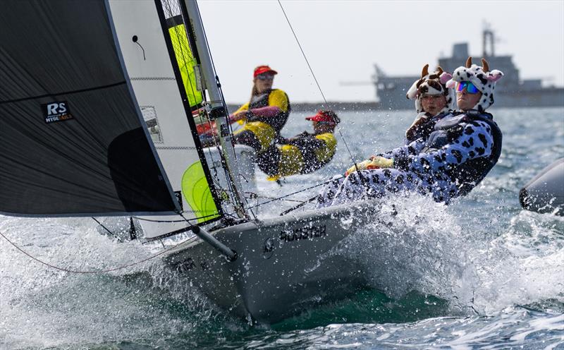 Fancy dress during the Rooster RS Feva Nationals at the WPNSA - photo © Oli King Photography