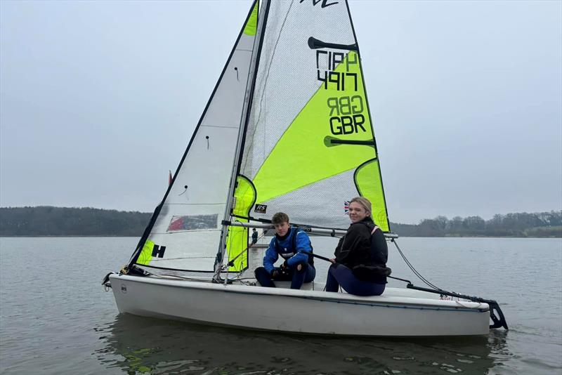 First training session in the Northamptonshire Youth Series photo copyright MNSC / NSC taken at Northampton Sailing Club and featuring the RS Feva class