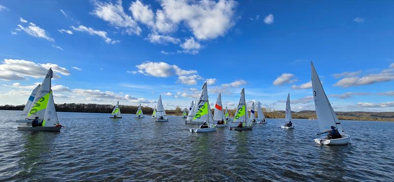 Bough Beech Sailing Club Youth Icicle Series photo copyright Sarah Seddon taken at Bough Beech Sailing Club and featuring the RS Feva class