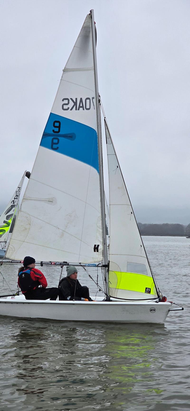 Bough Beech Sailing Club Youth Icicle Series photo copyright Sarah Seddon taken at Bough Beech Sailing Club and featuring the RS Feva class