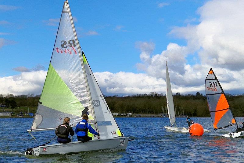 Northamptonshire Youth Series final training day at Northampton SC photo copyright Matt O’Neill / NSC taken at Northampton Sailing Club and featuring the RS Feva class