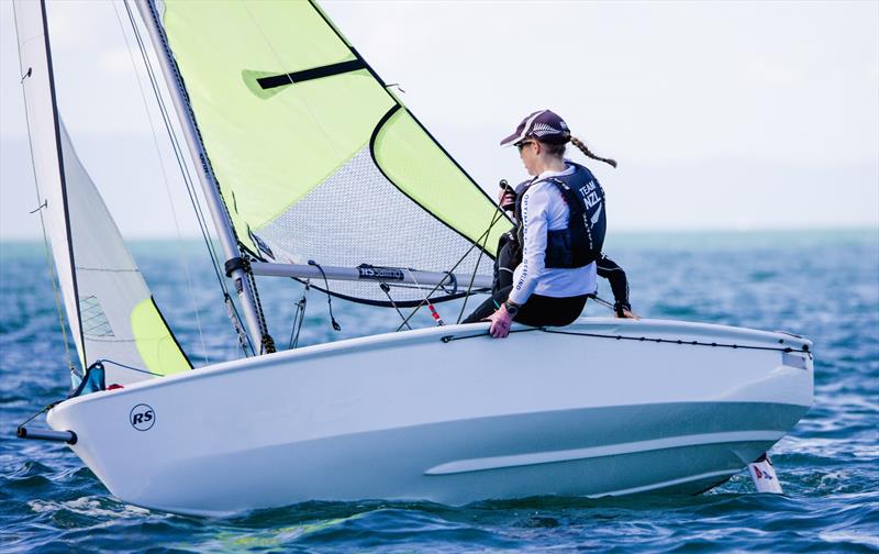 PredictWind Girls Regatta. Kohimarama Yacht Club. - March 22, 2025 photo copyright Suellen Hurling taken at  and featuring the RS Feva class
