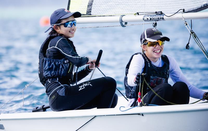 PredictWind Girls Regatta. Kohimarama Yacht Club. - March 22, 2025 photo copyright Suellen Hurling taken at  and featuring the RS Feva class
