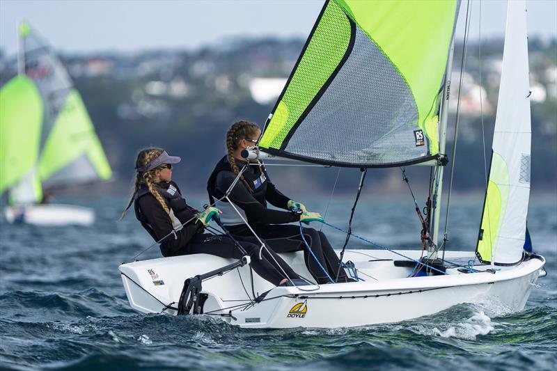NZ Nationals - RS Feva - Murrays Bay - May 11-12, 2025 photo copyright Justin Mitchell www.justinmitchell.co.nz - Instagram: @jl_mitchell_ taken at Murrays Bay Sailing Club and featuring the RS Feva class