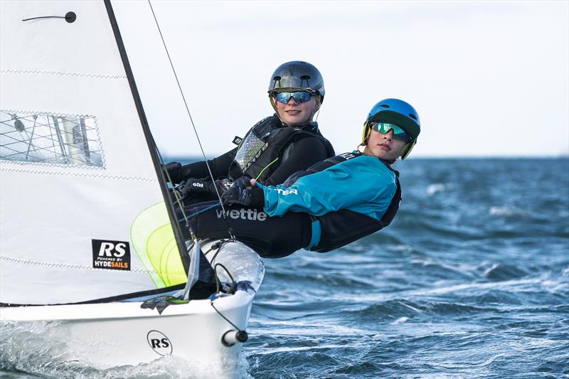 NZ Nationals - RS Feva - Murrays Bay - May 11-12, 2025 photo copyright Justin Mitchell www.justinmitchell.co.nz - Instagram: @jl_mitchell_ taken at Murrays Bay Sailing Club and featuring the RS Feva class