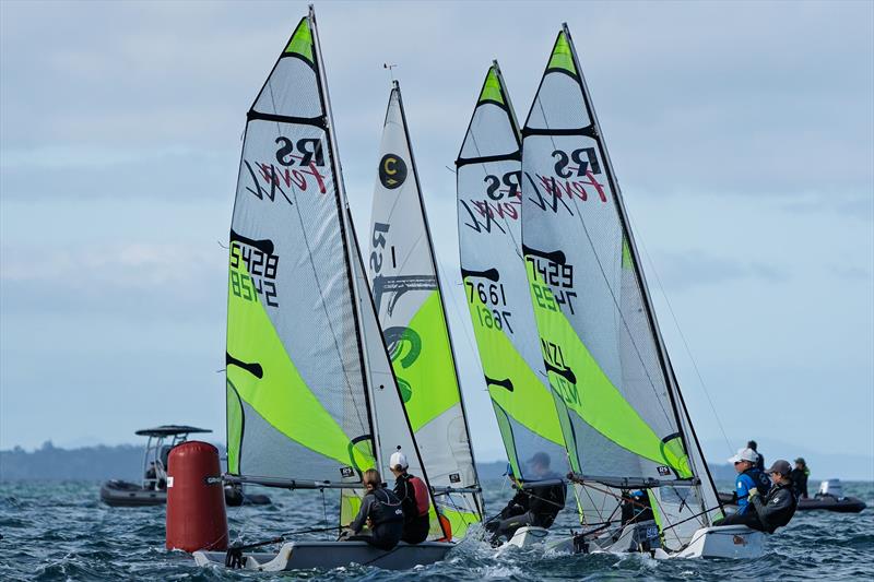NZ Nationals - RS Feva - Murrays Bay - May 11-12, 2025 photo copyright Justin Mitchell www.justinmitchell.co.nz - Instagram: @jl_mitchell_ taken at Murrays Bay Sailing Club and featuring the RS Feva class