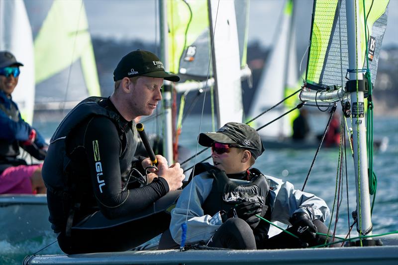NZ Nationals - RS Feva - Murrays Bay - May 11-12, 2025 photo copyright Justin Mitchell www.justinmitchell.co.nz - Instagram: @jl_mitchell_ taken at Murrays Bay Sailing Club and featuring the RS Feva class