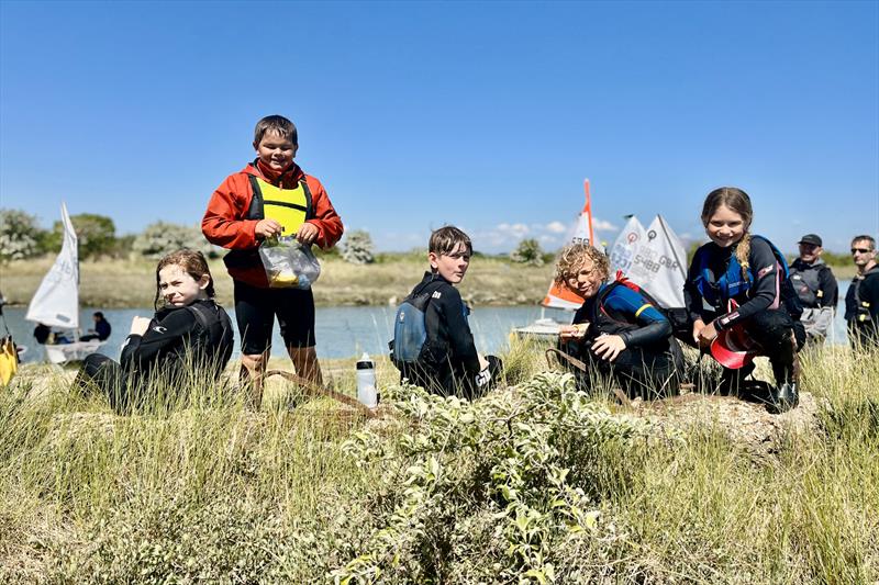 Corinthian Otters Explore Lion Creek, River Crouch - photo © Steve Hall / Steve Kimber