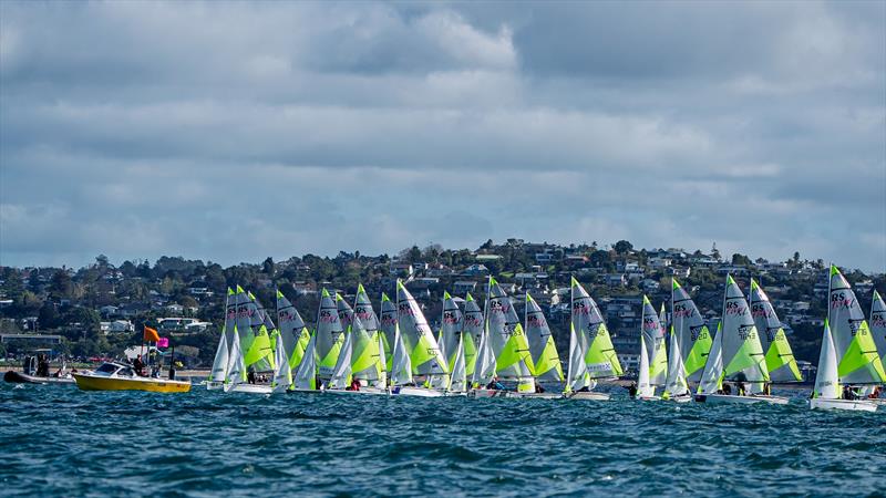 NZ Nationals - RS Feva - Murrays Bay - May 11-12, 2025 photo copyright Justin Mitchell www.justinmitchell.co.nz - Instagram: @jl_mitchell_ taken at Murrays Bay Sailing Club and featuring the RS Feva class
