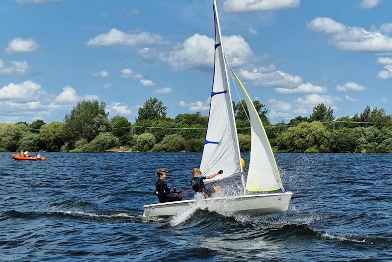 Youth Sailors Take on MKBYSA Regatta at Stewartby - photo © Colin Clasper