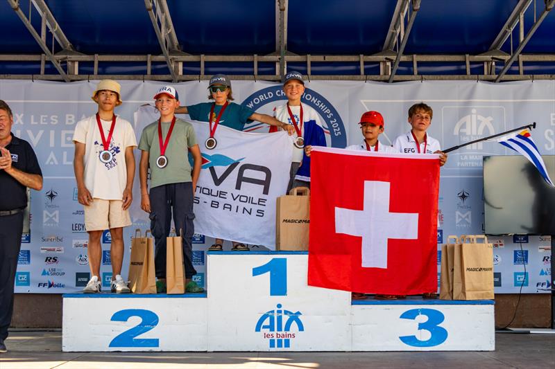 RS Feva Worlds at Aix-les-Bains, France - Prize Giving - photo © Oli King Photography