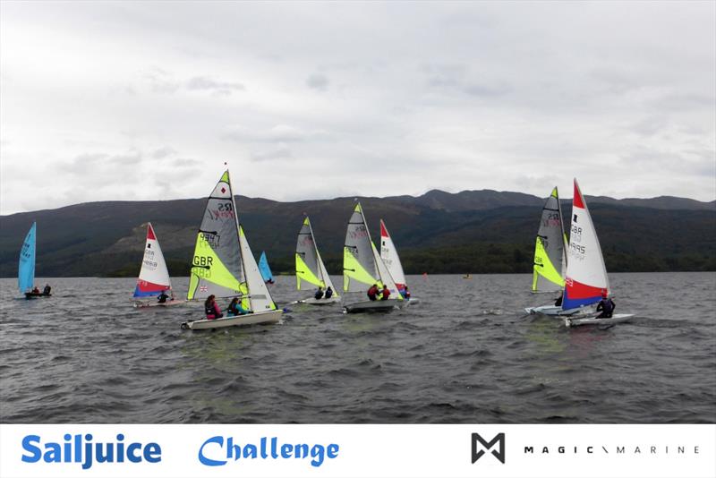 Loch Lomond Challenge photo copyright Peter McLaren taken at Loch Lomond Sailing Club and featuring the RS Feva class