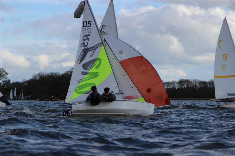 Youth Icicle Series at Bough Beech day 4 photo copyright Sarah Seddon taken at Bough Beech Sailing Club and featuring the RS Feva class