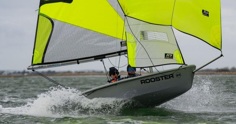 RS Feva GP4 / Spring Championships 2026 at Itchenor photo copyright Oli King Photography taken at Itchenor Sailing Club and featuring the RS Feva class