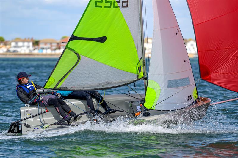 Beastie Tour makes it to Thorpe Bay photo copyright David Maynard / www.alleycatphotographer.com taken at Thorpe Bay Yacht Club and featuring the RS Feva class