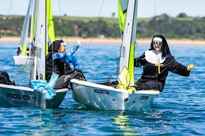 Fancy dress sailing - RS Feva Nationals Final Series at Plas Heli - photo © Oli King Photography