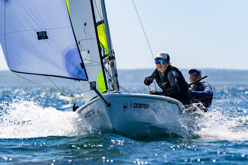 National Champions, Cass Day and Harry O'Callaghan - RS Feva Nationals Final Series at Plas Heli - photo © Oli King Photography