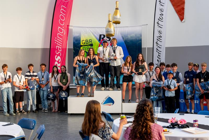 Prize-giving - RS Feva Nationals Final Series at Plas Heli - photo © Oli King Photography