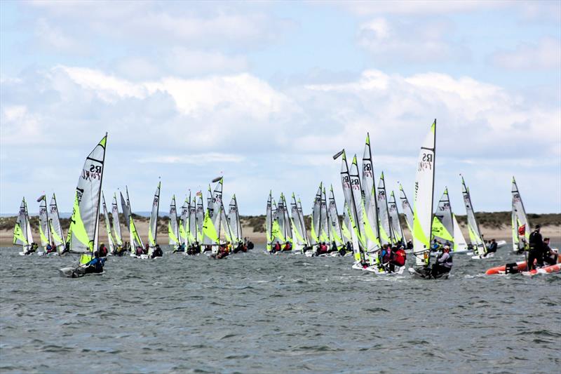 72nd Junior Schools Championship at Itchenor photo copyright Kirsty Bang taken at Itchenor Sailing Club and featuring the RS Feva class