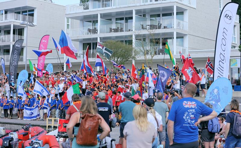 RS Feva World Championship 2026 Opening Ceremony at Travemünde Woche photo copyright Mark Jardine taken at  and featuring the RS Feva class