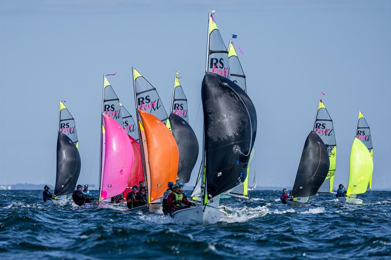RS Feva Worlds during the RS Games at Travemünde Woche 2026 - photo © Phil Jackson / www.digitalsailing.co.uk/rs-games