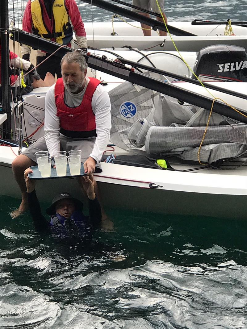 Dark 'N' Stormy delivery during the K6 Eurocup at Lake Garda photo copyright Fausto Maroni taken at Fraglia Vela Riva and featuring the K6 class