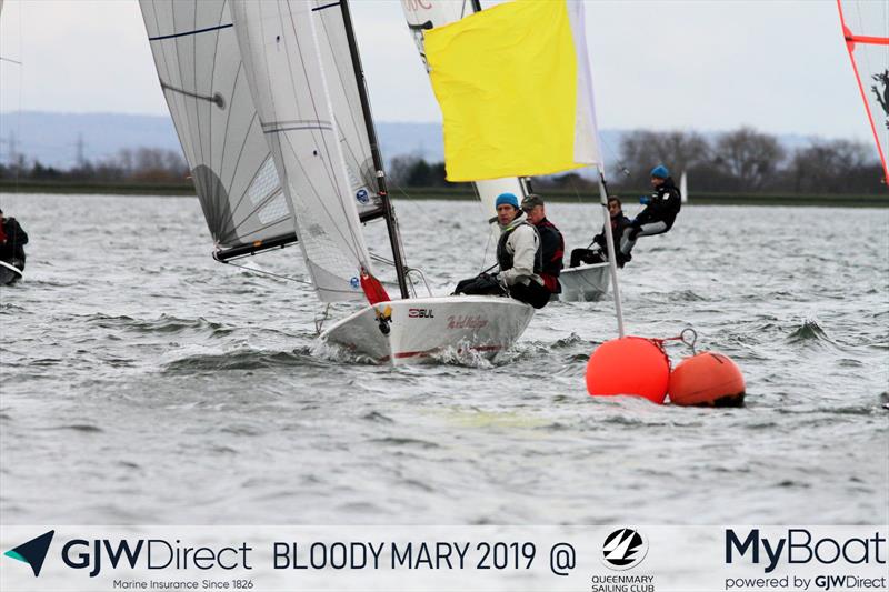 GJW Direct Bloody Mary 2019 photo copyright Mark Jardine taken at Queen Mary Sailing Club and featuring the K6 class