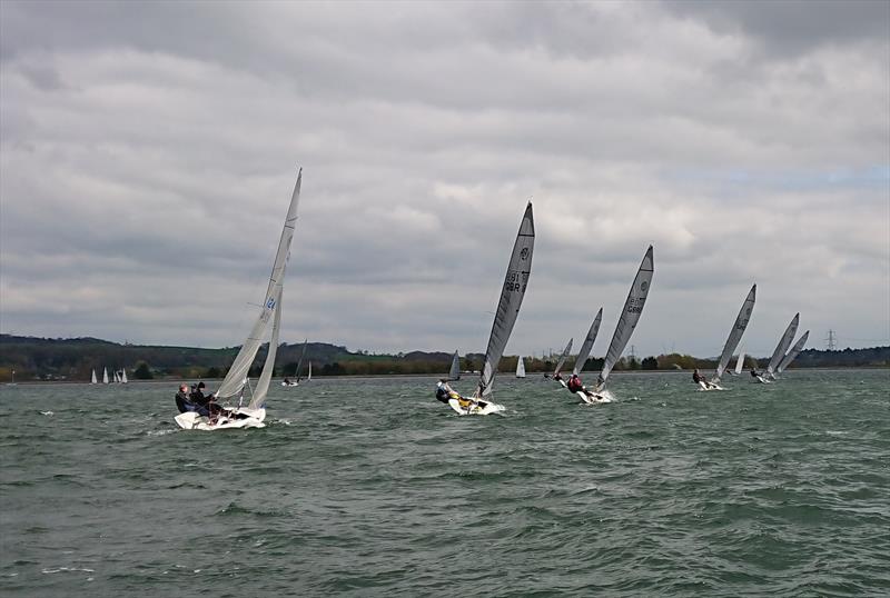 K6 Open at Oxford photo copyright Grant Blake taken at Oxford Sailing Club and featuring the K6 class