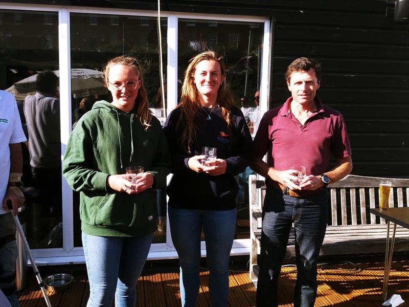 Prize winners in the 2019 K6 Nationals at Weymouth - photo © Deborah Hall
