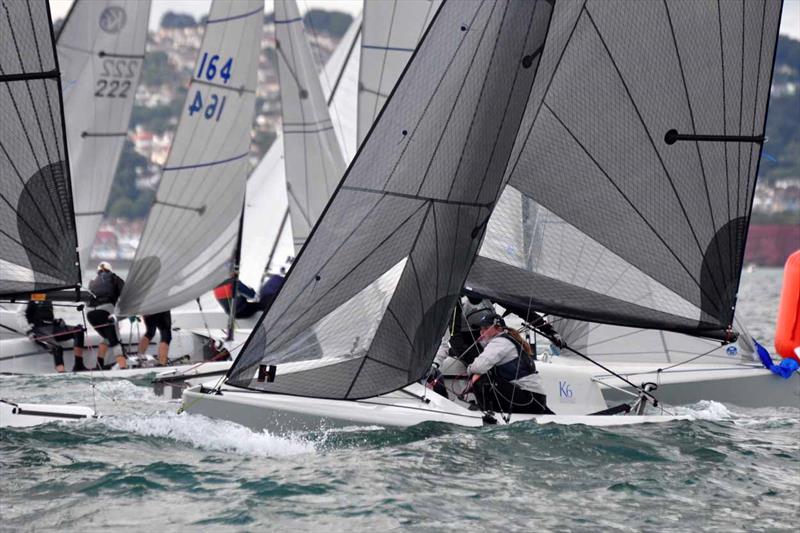 K6 National Championships at Royal Torbay photo copyright Jean Border / www.borderphotos2010.com taken at Royal Torbay Yacht Club and featuring the K6 class