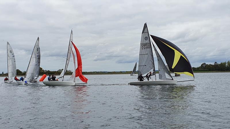 K6 Club Championship at Oxford Sailing Club photo copyright Ashley Strong & Chris Pinner taken at Oxford Sailing Club and featuring the K6 class