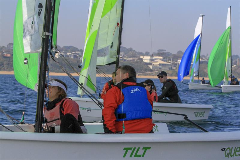 RS Quest Victorian State Championship at the Black Rock Yacht Club Skiff Regatta photo copyright Richard Furneaux taken at  and featuring the RS Quest class