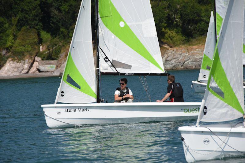 Royal Dart Youth Sailing Trust local school sailing day photo copyright Jonathan Reynolds taken at Royal Dart Yacht Club and featuring the RS Quest class