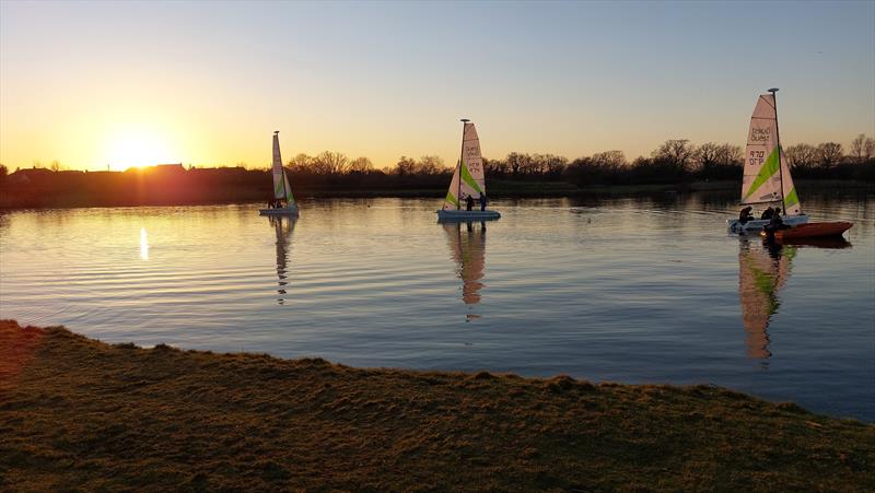 Dinghy sailing at Blackwater Sailing Club photo copyright BSC taken at Blackwater Sailing Club and featuring the RS Quest class