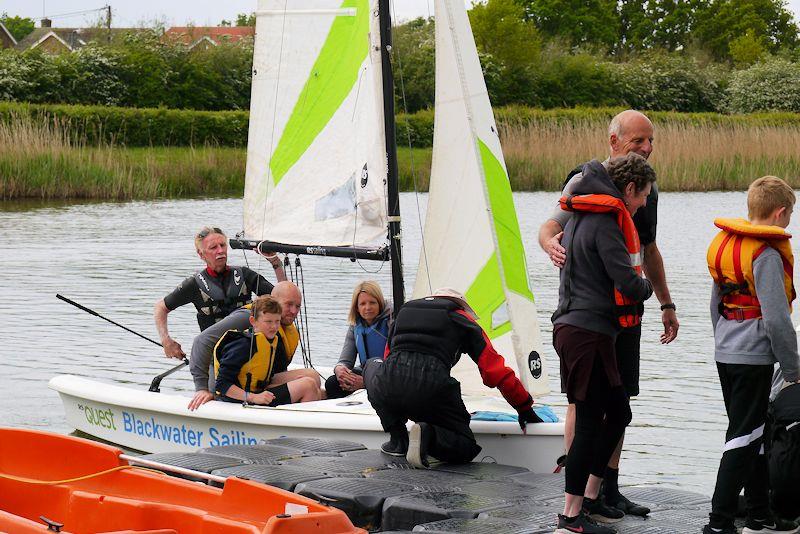 Open Day at Blackwater SC sees over 200 people have a trip on the water photo copyright BSC taken at Blackwater Sailing Club and featuring the RS Quest class